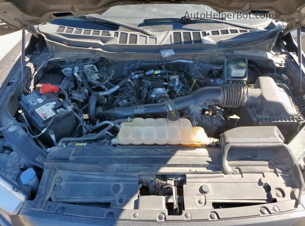 1FTEW1CP8NKD88481 2022 FORD F150 Gray Вид задньої частини салону