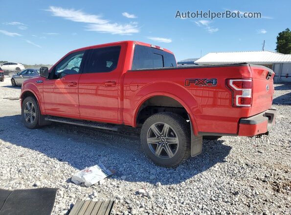 1FTEW1E53LKE83572 2020 FORD F150 Red Հետևի ձախ