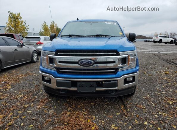 1FTEW1EB2KFC72067 2019 FORD F150 Синий Вид спереди