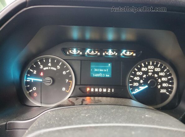 1FTEW1EB2KFC72067 2019 FORD F150 Синий Вид щитка приборов