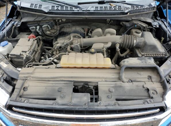1FTEW1EB2KFC72067 2019 FORD F150 Синий Вид задней части салона