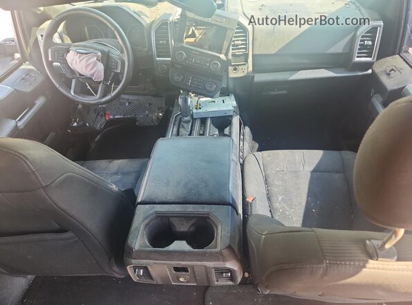 1FTEW1EF2GKF46143 2016 FORD F150 White Вид панелі приладів