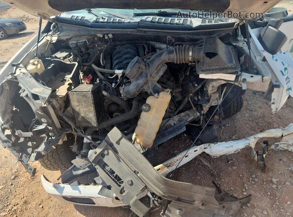 1FTEW1EF2GKF46143 2016 FORD F150 White Вид задньої частини салону
