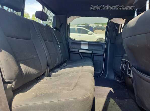 1FTEW1EF2GKF46143 2016 FORD F150 White Вид задніх сидінь