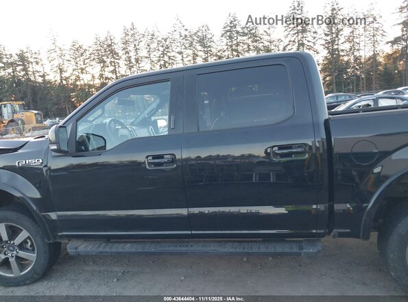1FTEW1EF5HFC13588 2017 FORD F150 Black Widok wnętrza 360 stopni