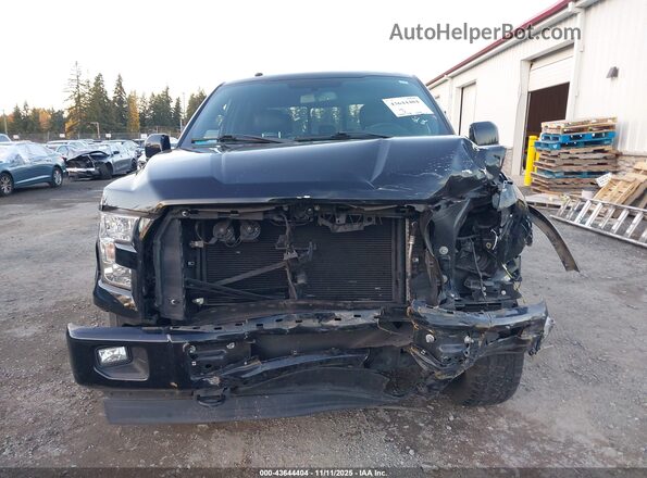 1FTEW1EF5HFC13588 2017 FORD F150 Black Widok z przodu