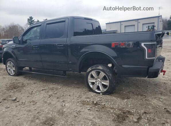 1FTEW1EG2GFC04080 2016 FORD F150 Черный Задняя левая четверть