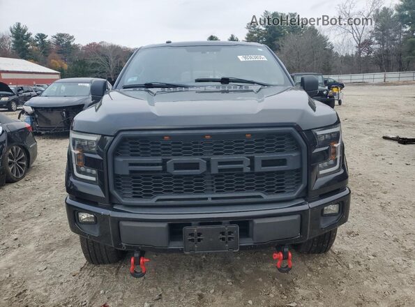 1FTEW1EG2GFC04080 2016 FORD F150 Черный Вид спереди