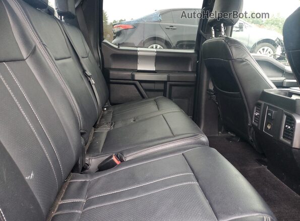 1FTEW1EG2GFC04080 2016 FORD F150 Черный Вид задних сидений
