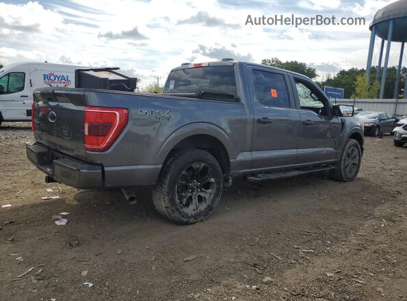 1FTEW1EP4NFB63092 2022 FORD F150 Gray უკანა მარჯვენა