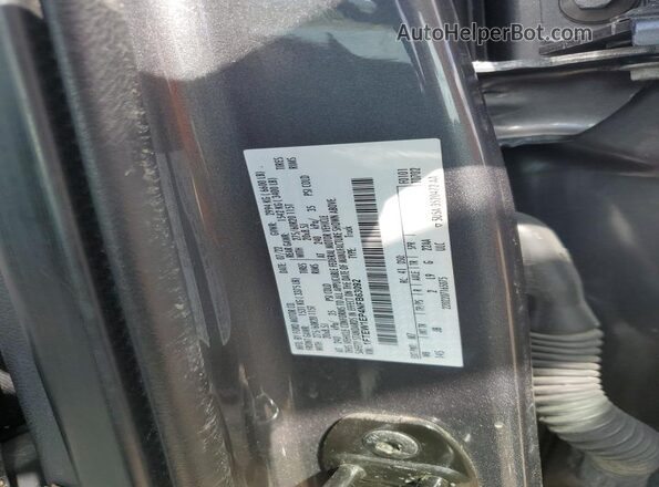 1FTEW1EP4NFB63092 2022 FORD F150 Gray ძრავის განყოფილების ხედი