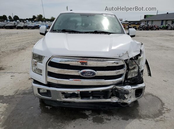 1FTEW1EP7GKE69388 2016 FORD F150 Белый Вид спереди