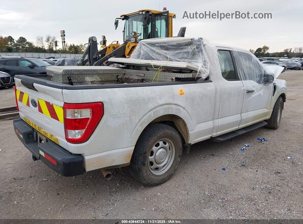 1FTEX1C51MKD61827 2021 FORD F150 White უკანა მარჯვენა
