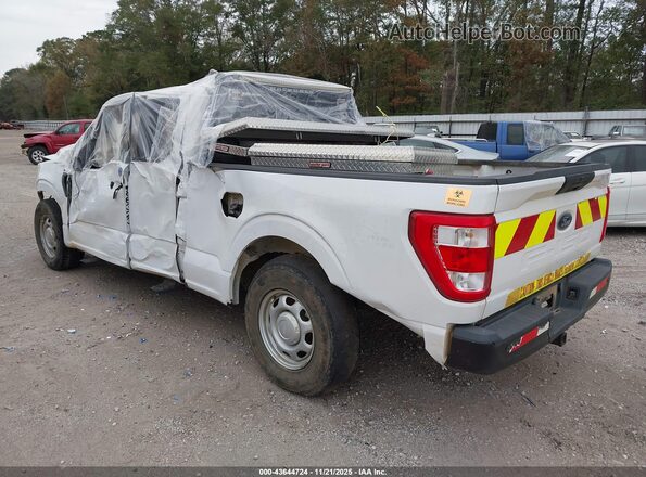1FTEX1C51MKD61827 2021 FORD F150 White უკანა მარცხენა