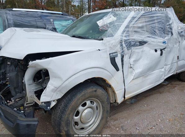 1FTEX1C51MKD61827 2021 FORD F150 White წინა პანელის ხედი