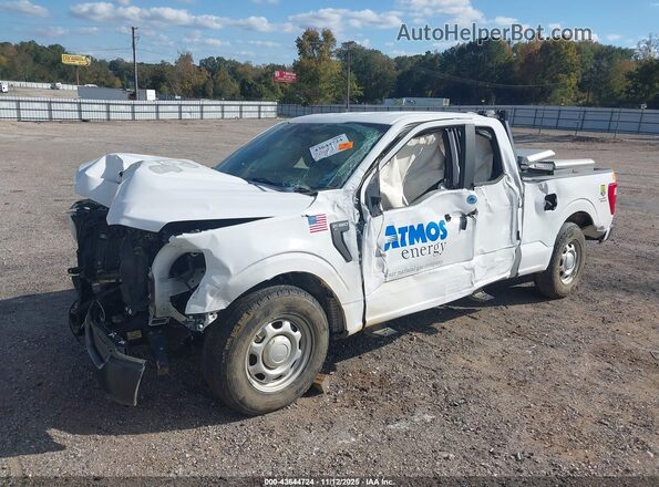 1FTEX1C51MKD61827 2021 FORD F150 White 