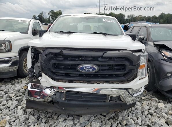 1FTEX1CB1NKD32206 2022 FORD F150 White Вид спереду