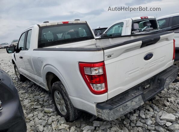 1FTEX1CB1NKD32206 2022 FORD F150 White Задня ліва чверть