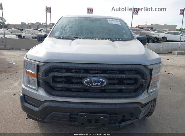 1FTEX1CB1NKD98559 2022 FORD F150 Серебряный Вид щитка приборов