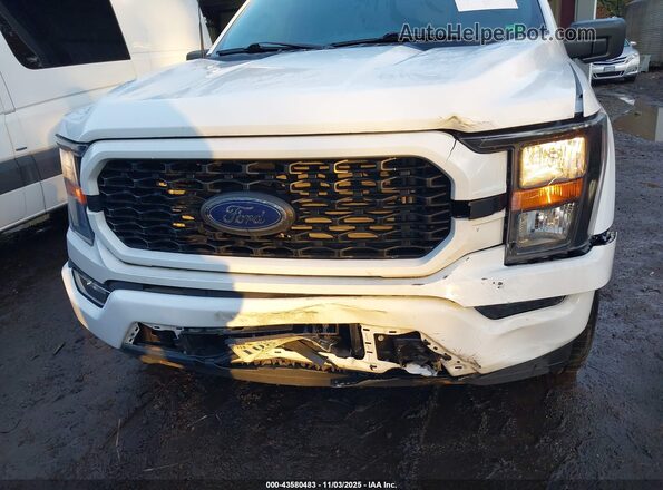 1FTEX1CP5PKD77907 2023 FORD F150 White წინა ხედი