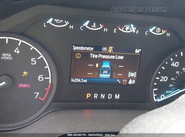 1FTEX1CP6NKE25542 2022 FORD F150 Белый Передняя левая четверть