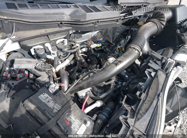 1FTEX1CP6NKE25542 2022 FORD F150 Белый Вид салона спереди