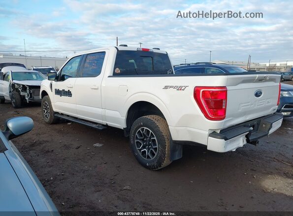 1FTFW1E80NFC38898 2022 FORD F150 Белый Задняя левая четверть