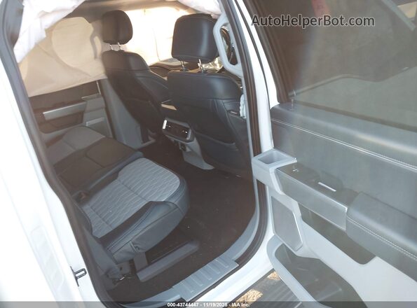 1FTFW1E87NFB47451 2022 FORD F150 White Widok naklejki z numerem VIN