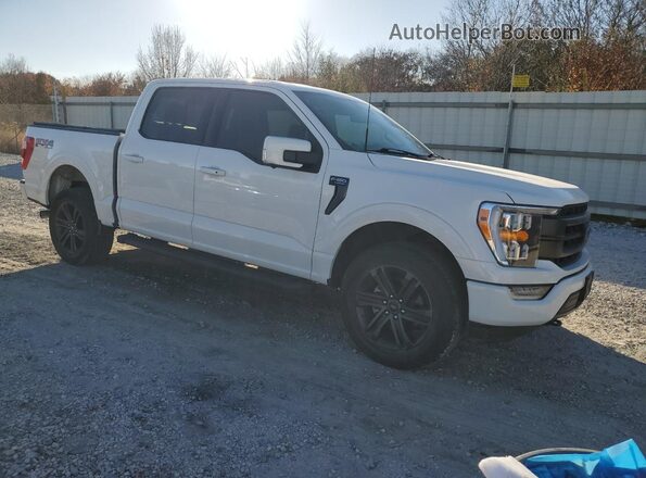 1FTFW1E87NFB64668 2022 FORD F150 White Առջևի աջ
