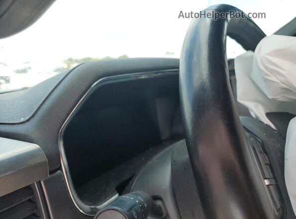 1FTFW1E89NFB64154 2022 FORD F150 Black Widok zestawu wskaźników