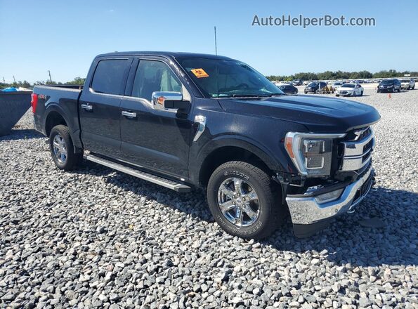 1FTFW1E89NFB64154 2022 FORD F150 Black Przód prawy