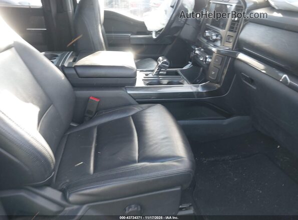 1FTFW1ED6NFB12767 2022 FORD F150 Black Սալոնի դիմացի տեսք