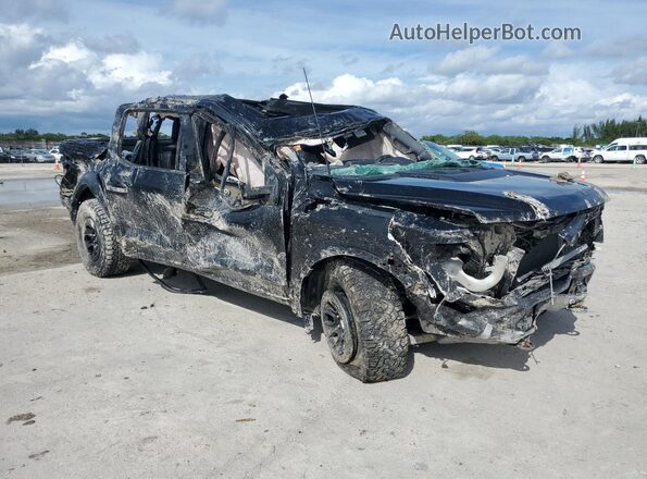 1FTFW1RG2PFB90793 2023 FORD F150 Черный Передняя правая четверть