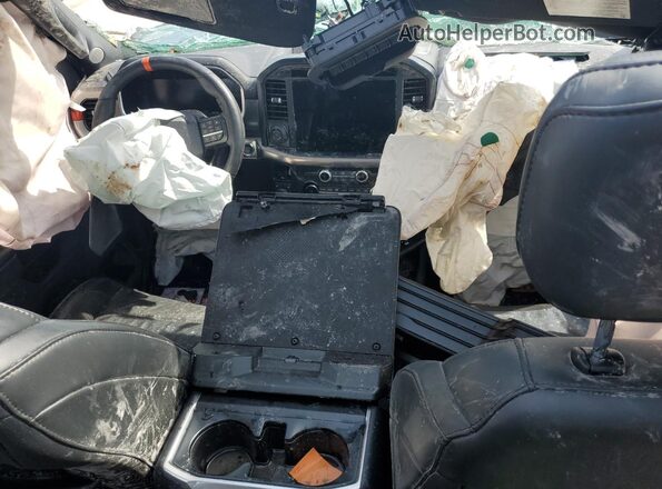 1FTFW1RG2PFB90793 2023 FORD F150 Черный Вид панели приборов