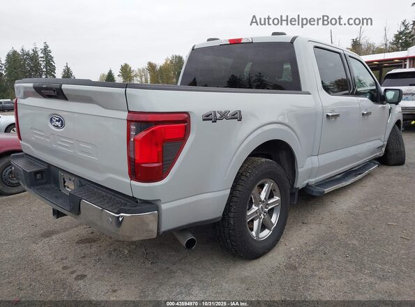 1FTFW3LD9RFA25014 2024 FORD F150 Серый Задняя правая четверть