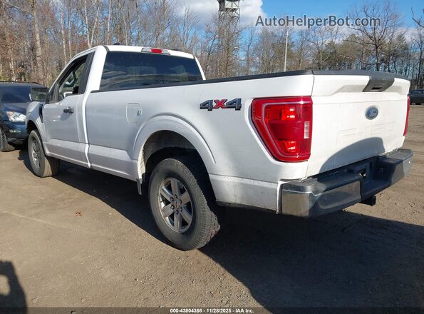 1FTMF1EBXNKE12583 2022 FORD F150 White Задня ліва чверть