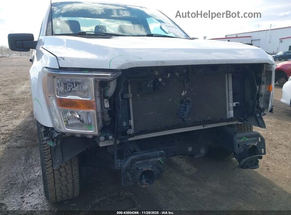 1FTMF1EBXNKE12583 2022 FORD F150 White Вид спереду