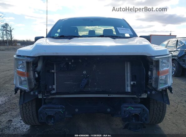 1FTMF1EBXNKE12583 2022 FORD F150 White Вид щитка приладів