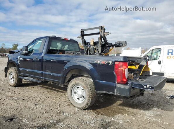 1FTRF3B63NEC95484 2022 FORD F350 Blue Tył lewy