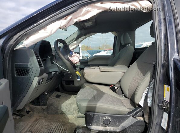 1FTRF3B63NEC95484 2022 FORD F350 Blue Widok wnętrza z przodu