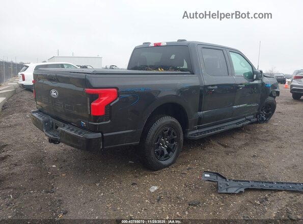 1FTVW3LK0SWG16364 2025 FORD F-150 LIGHTNING Black Rear right