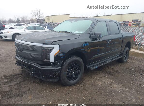 1FTVW3LK0SWG16364 2025 FORD F-150 LIGHTNING Black Front left