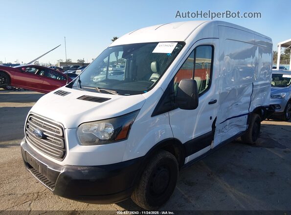 1FTYE1CM3HKA71962 2017 FORD TRANSIT-150 White Vista tres cuartos delantera izquierda