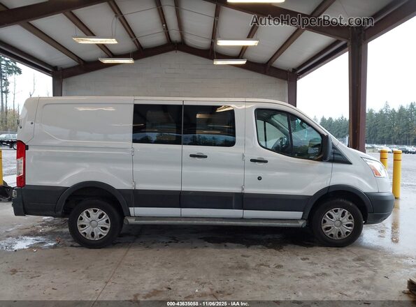 1FTYR1ZM2KKB00791 2019 FORD TRANSIT-250 White Widok wnętrza z tyłu