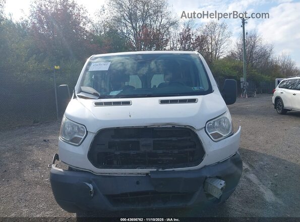 1FTYR1ZM4GKB04087 2016 FORD TRANSIT-250 White Widok wnętrza z tyłu