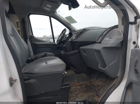 1FTYR1ZM4JKA01257 2018 FORD TRANSIT VAN White Вид салону спереду