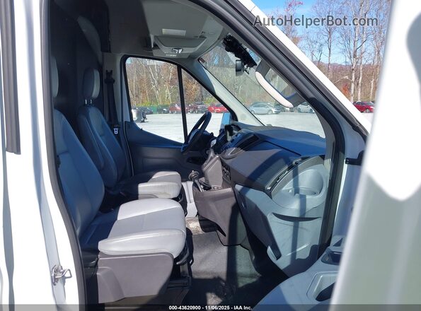 1FTYR2CM0GKA89232 2016 FORD TRANSIT-250 White Вид салону спереду