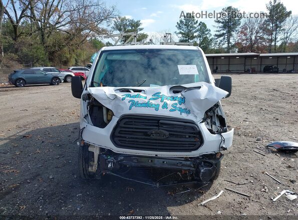 1FTYR2YM8JKA83341 2018 FORD TRANSIT-250 Белый Вид задней части салона