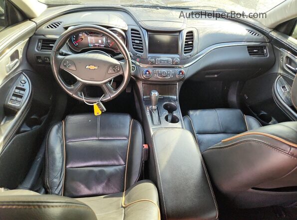 1G1105S36LU109853 2020 CHEVROLET IMPALA Black Widok deski rozdzielczej