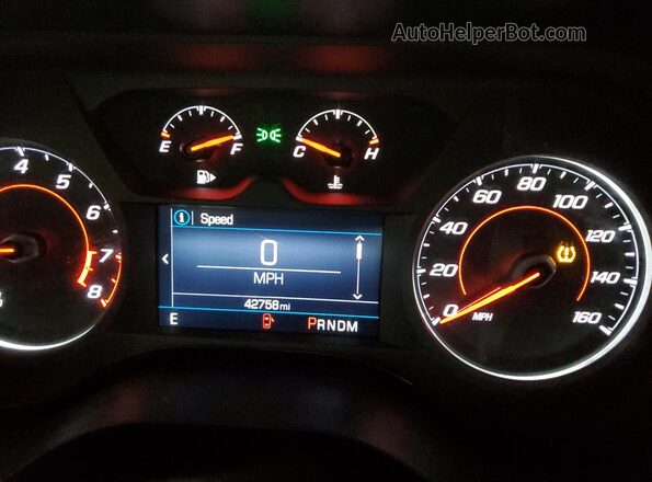 1G1FB1RS6P0140894 2023 CHEVROLET CAMARO Синий Вид щитка приборов